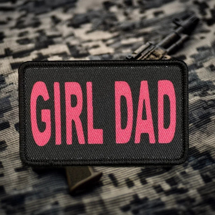 Robustes Material bei Patch "Girl Dad" von Family Mission