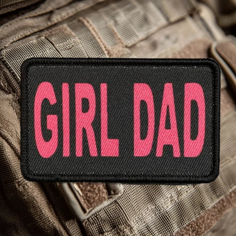 Klett-Patch Patch "Girl Dad" von Family Mission
