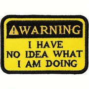 Klett-Patch Patch "Warning No Idea" von Family Mission Bild 2