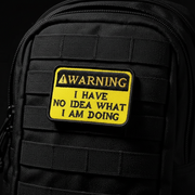 Klett-Patch Patch "Warning No Idea" von Family Mission Bild 1