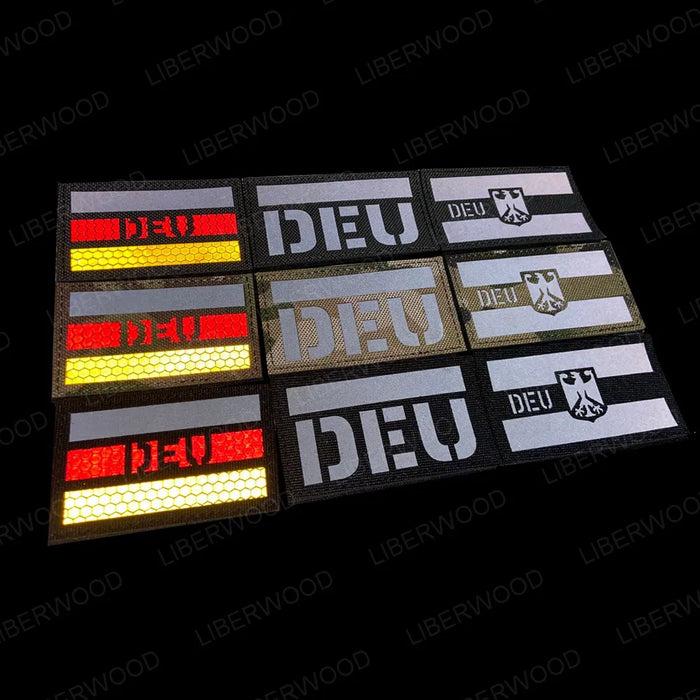 Klarer Kontrast bei Patch "Deutschland" von Family Mission