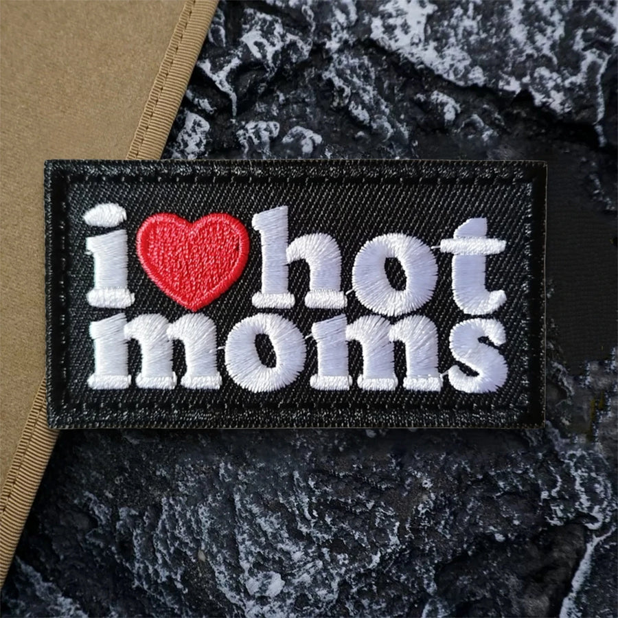 Klett-Patch Patch "I love Hot moms" von Family Mission