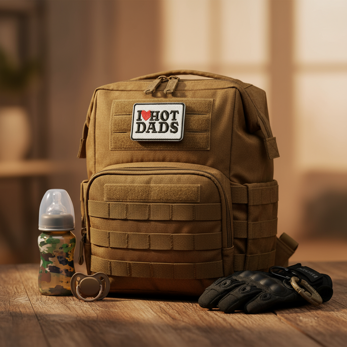 Robustes Material bei Patch "I <3 Hot Dads" von Family Mission