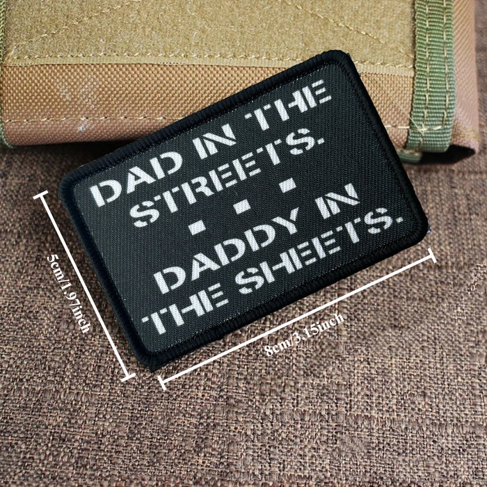 Robustes Material bei Patch "Daddy in The sheets" von Family Mission