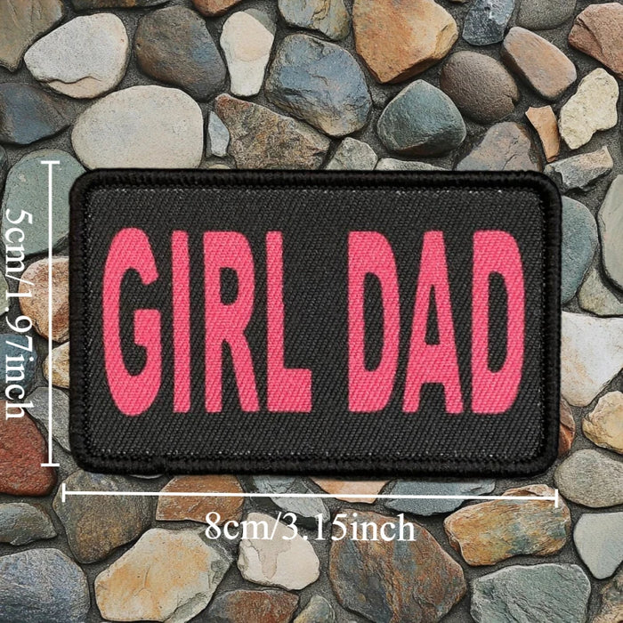 Klarer Kontrast bei Patch "Girl Dad" von Family Mission
