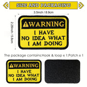 Klett-Patch Patch "Warning No Idea" von Family Mission Bild 5